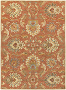 Chesterton Hand Tufted Orange 1112 Area Rug