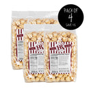 Frosted Cinnamon Roll Popcorn | Pack of 4 | 8 oz | HR Poppin' Snacks
