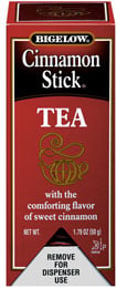 Bigelow Cinnamon Stix Herbal Tea Bags – 28 Count