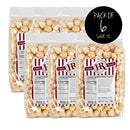 Frosted Cinnamon Roll Popcorn | Pack of 6 | 8 oz | HR Poppin' Snacks