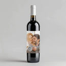 Circle Badge Photo Table Number Wine Label