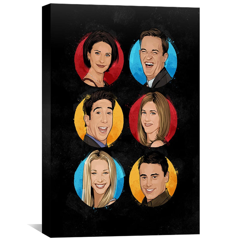 Circle of Friends Canvas