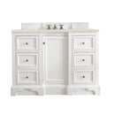 James Martin De Soto 48" Single Bathroom Vanity, Bright White