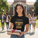 Class Of 2026 Graduate Graphic T-Shirt Cotton Unisex Commemorative Wear
