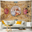 DecorBites™ Boho Printed Tapestry Wall Hanging for Bedroom Decor