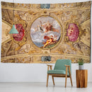DecorBites™ Boho Printed Tapestry Wall Hanging for Bedroom Decor