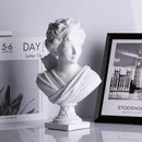 Classical white cupid statue plaster sculpture living room decor