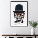Classy Tiger Light Canvas
