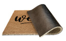 Welcome Non-Slip Rubber Back 28'' x 18'' Indoor and Outdoor Doormat