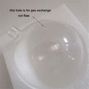 Clear 11mm opening glass lamp shade living room ornament set
