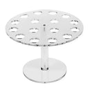 Clear acrylic ice cream cone holder stand kitchen display rack
