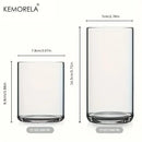DecorBites™ BPA-Free Borosilicate Drinking Glasses Set - Set of 6/4 | Heat Resistant and Dishwasher Safe