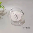 Clear g4 glass shade replacement globes for chandelier dining room