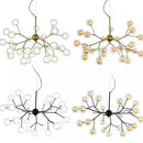 Clear g4 glass shade replacement globes for chandelier dining room