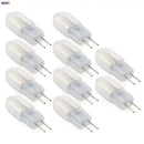 Clear glass 10pcs 2w led g4 bulbs for kitchen chandeliers