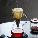 Clear glass barista kettle pot pour over coffee set kitchen