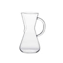 Clear glass barista kettle pot pour over coffee set kitchen
