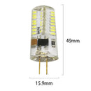Clear glass led chandelier bulb dining room corn spotlight