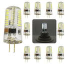 Clear glass led chandelier bulb dining room corn spotlight
