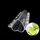Clear heart shaped cucumber growth mold kitchen vegetable growth tool
