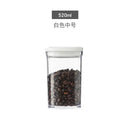 Clear hermetic kitchen organizer for food containers and oils
