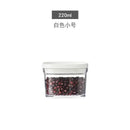 Clear hermetic kitchen organizer for food containers and oils