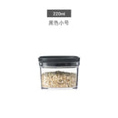 Clear hermetic kitchen organizer for food containers and oils