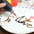 DecorBites™ Cake Decor Squeeze Bottles Set with Nozzles - 50ML