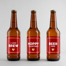 Clever Valentines Beer Label Set