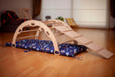 Montessori Climber Set: Arch, Rocker, Ramp, and Pillow