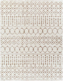 Monarch Cream&Tan Trellis Plush Rug