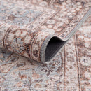 Dauis Blue Persian Style Washable Rug - Clearance