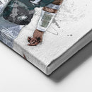 Jalen Hurts & Saquon Barkley Canvas Art – Philadelphia Eagles Wall Art