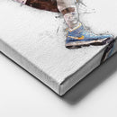 LeBron James Dunk Canvas Art – Los Angeles Lakers Wall Decor