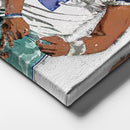 Dak Prescott Canvas Art – Dallas Cowboys Wall Decor