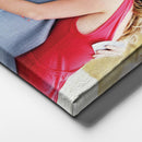 David Bowie & Kate Moss Canvas – Music & Fashion Wall Art