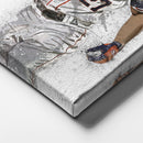 Yordan Alvarez & Jose Altuve Canvas Art – Houston Astros Wall Decor