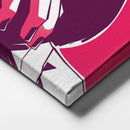 Pulp Fiction Canvas Art – Uma Thurman Movie Wall Decor