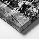 Michael Jordan The Last Shot Canvas Print – Chicago Bulls Basketball Wall Art Decor