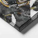 David Pastrnak Canvas Art – Boston Bruins Wall Decor