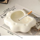 Cloud cat paw porcelain ashtray living room ceramic gift