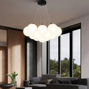 Cloud glass ball led pendant lights for bedroom decor