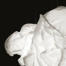 Cloud white pendant light organic rice paper cluster for kitchen