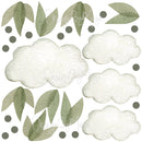 Baby Elephant - Fabric Nursery Wall Art Decals