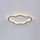 Cloudy white kids ceiling lamp for creative bedroom lighting