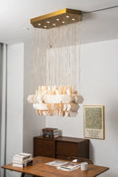 Natural Alabaster Chandelier