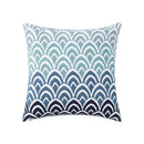 Coastal chic greek architecture cushion cover living room blue & white