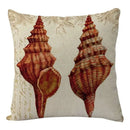 Coastal cushion cover set of 9 teal and blue living room decor
