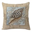 Coastal cushion cover set of 9 teal and blue living room decor