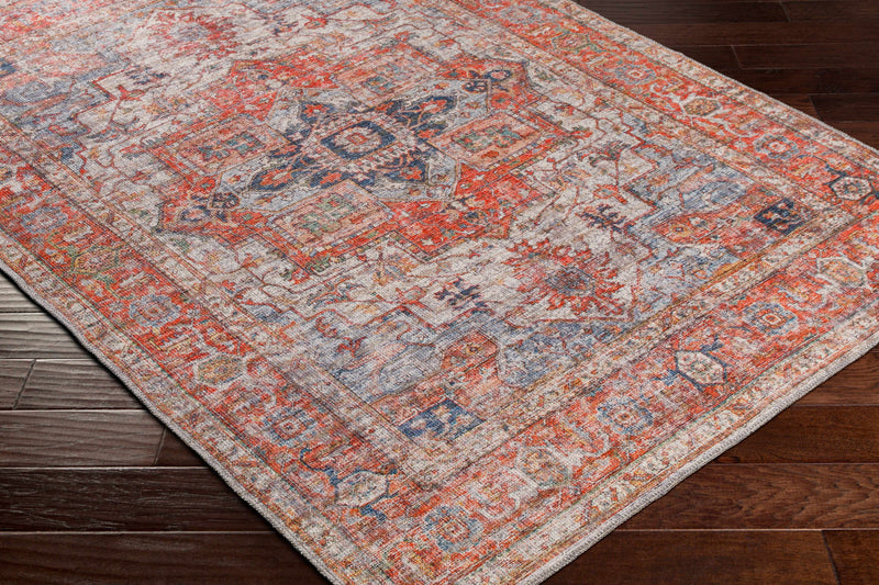 Lapase Washable Printed Jute Rug